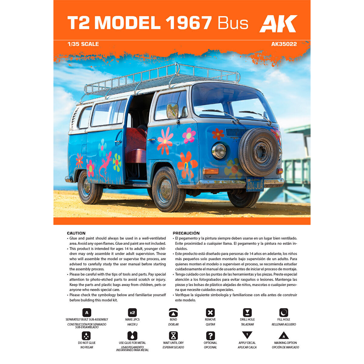 AK Interactive T2 Model 1967 BUS (9)