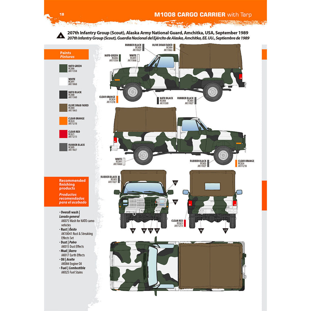 AK Interactive M1008 Troop Carrier With Tarp (8)
