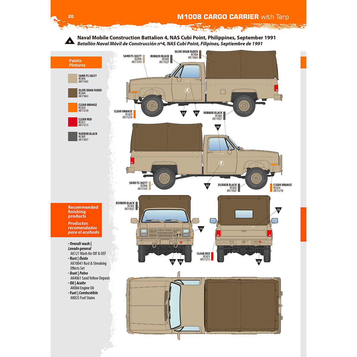 AK Interactive M1008 Troop Carrier With Tarp (6)