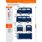 AK Interactive Volkswagen T2 Model 1967 Airport Bus (6)