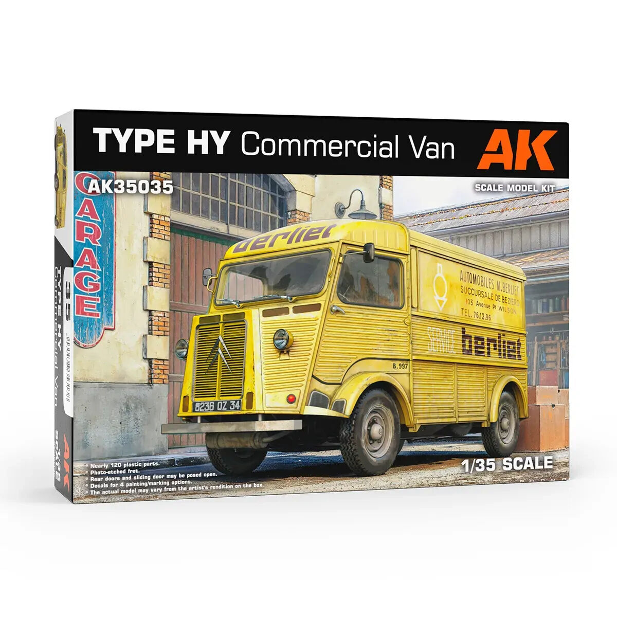 AK Interactive Type HY Commerical Van