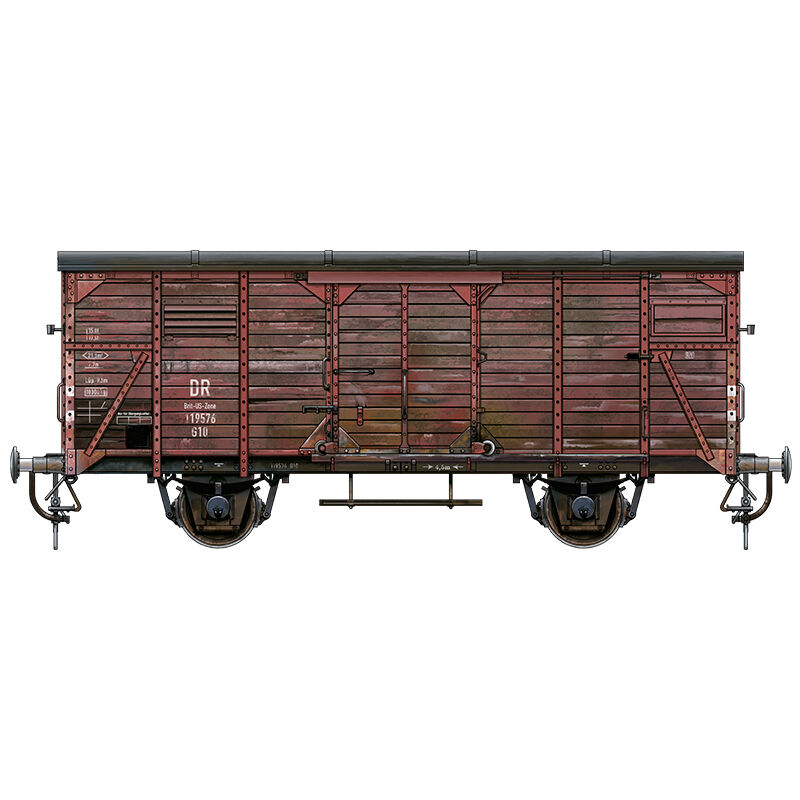 AK Interactive German Railway Covered G10 Wagon Gedeckter Guterwagen (6)