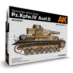 AK Interactive PzKpfwIv AusfD Deutsche Afrkia Korps