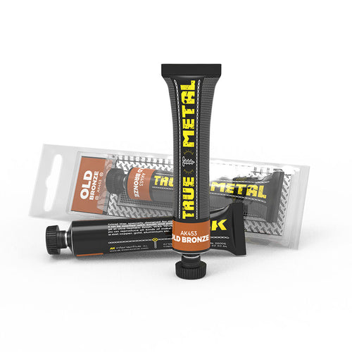 AK Interactive AK453 True Metal Old Bronze Wax Paint