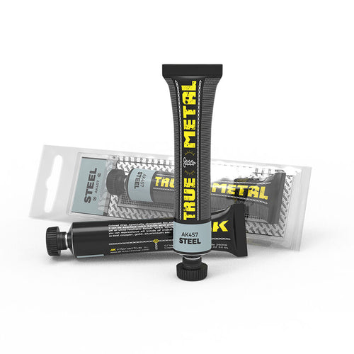 AK Interactive AK457 True Metal Steel Wax Paint
