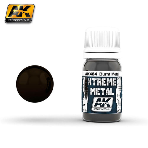 AK Interactive AK484 XTREME METAL BURNT METAL (8346773749997)