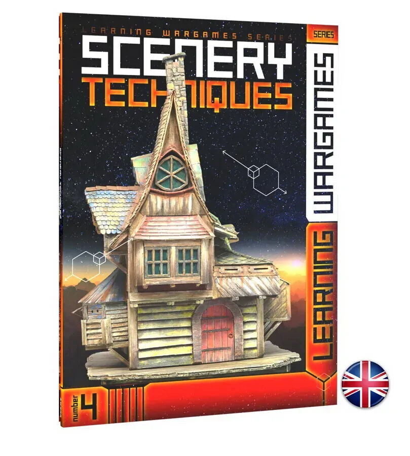 AK Interactive AK596 Learning Wargames Series 4 Scenery Techniques Book English