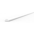 AK Interactive AK6551 Styrene Half Cane 1.00 x 350mm Pack of 5