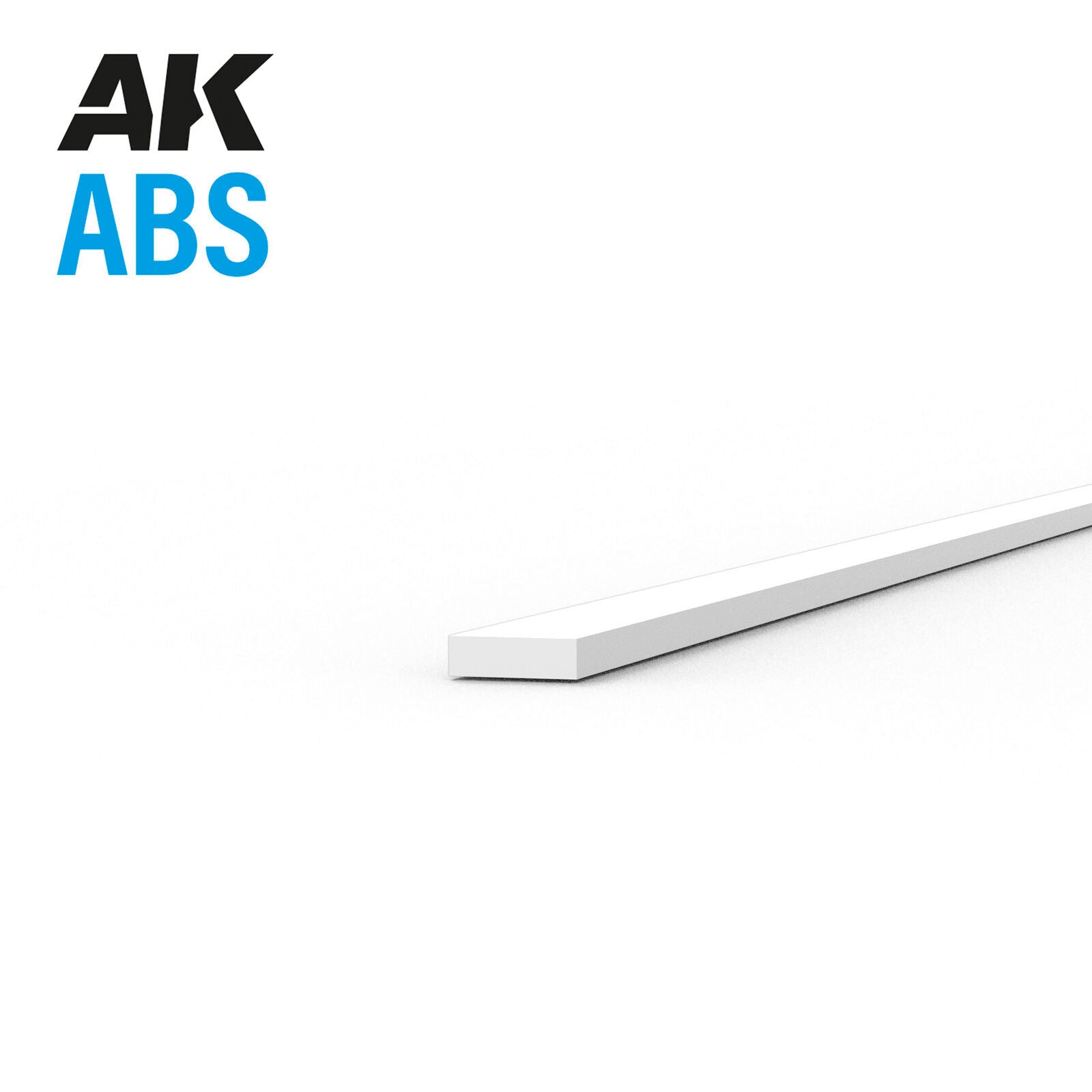 AK Interactive AK6702 ABS Strips 0.25 x 1.00 x 350mm
