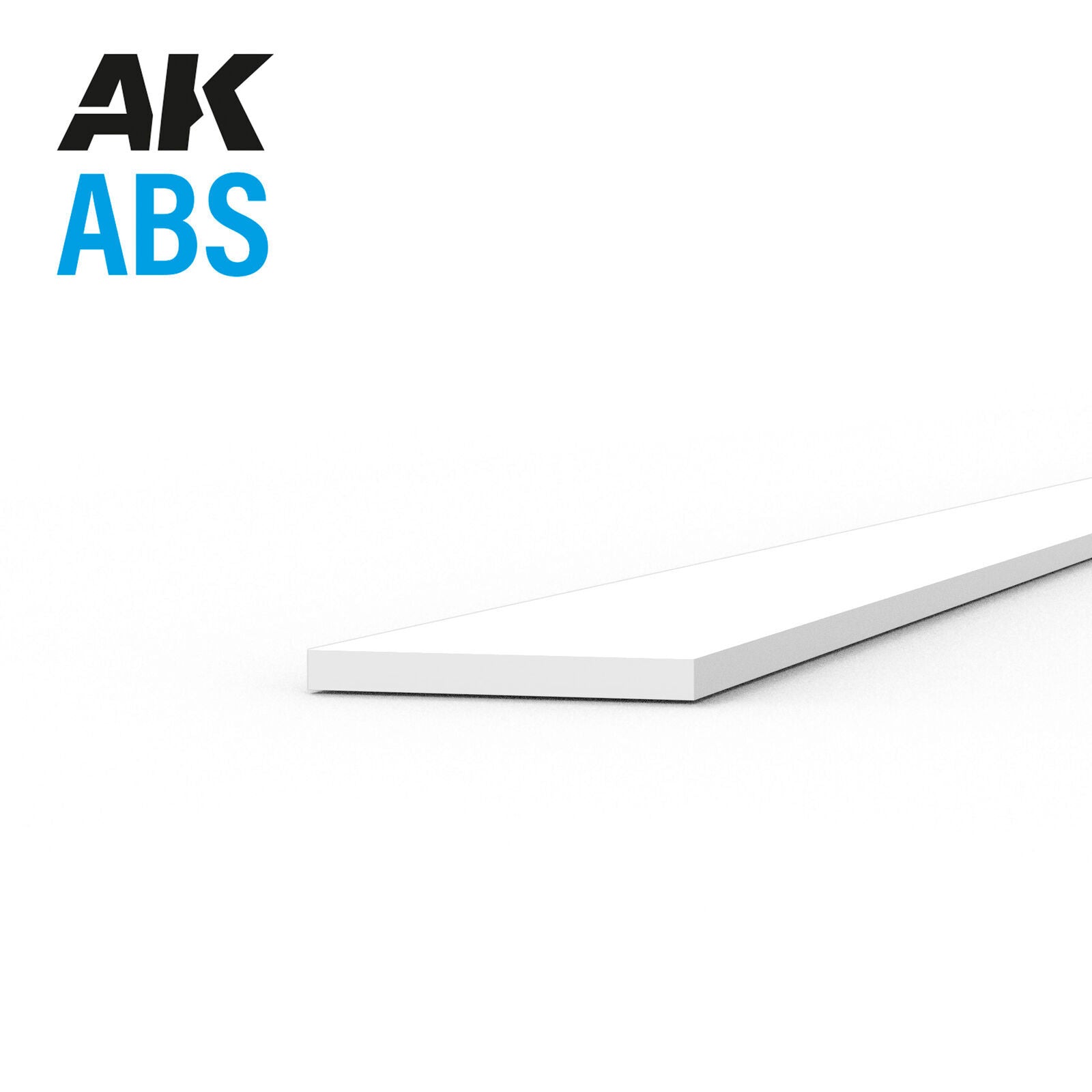 AK Interactive AK6704 ABS Strips 0.25 x 3.00 x 350mm