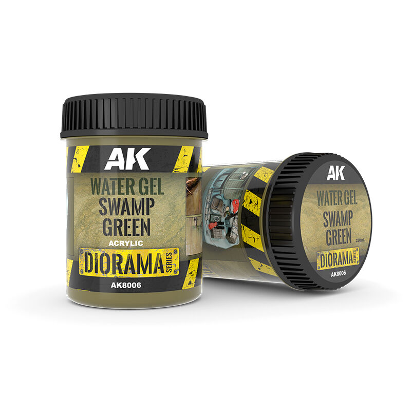 AK Interactive AK8006 Dioramas Water Gel Swamp Green Effects 250ml