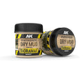 AK Interactive AK8027 Dioramas Splatter Effects Dry Mud 100ml Acrylic