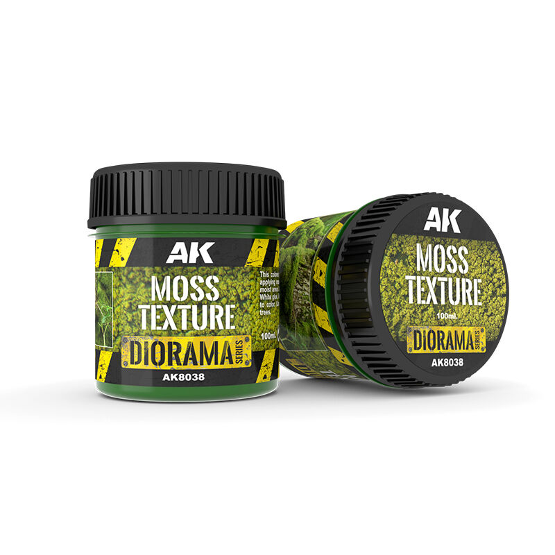 AK Interactive AK8038 Dioramas Moss Texture 100ml Foam