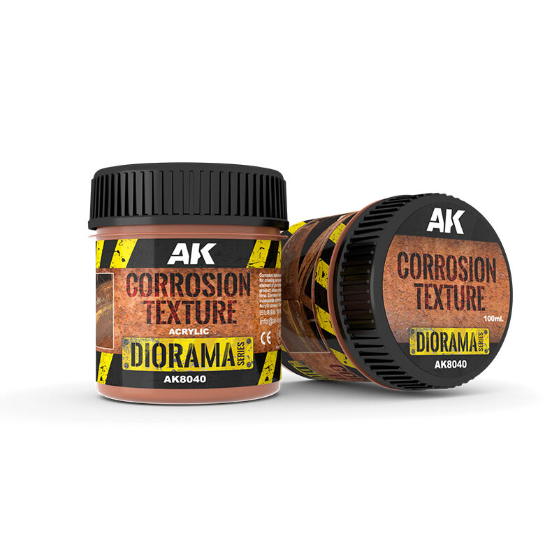 AK Interactive AK8040 Dioramas Corrosion Texture 100ml Acrylic