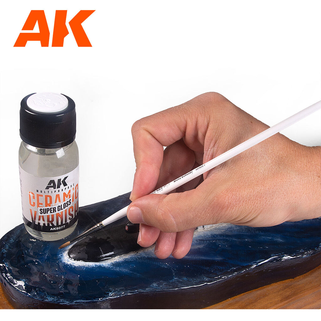AK Interactive Multipurpose Ceramic Varnish (Super Gloss) 60ml (3)