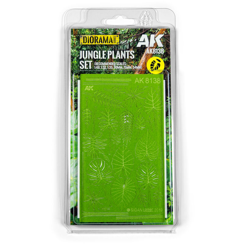 AK Interactive AK8138 Dioramas Jungle Plants Set