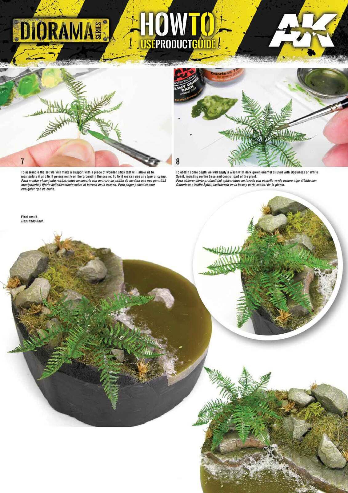 AK Interactive AK8138 Dioramas Jungle Plants Set