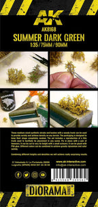 AK Interactive AK8168 Dioramas Summer Dark Green Shrubberies