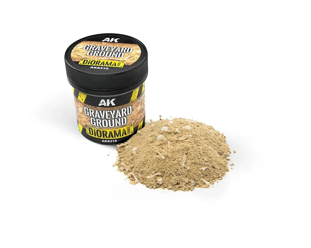 AK Interactive AK8310 Dioramas Graveyard Ground 100ml