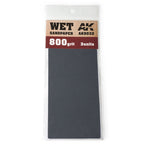AK Interactive Wet Sandpaper 800 Grit 3 units
