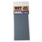 AK Interactive Wet Sandpaper 2000 Grit 3 units