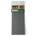 AK Interactive Wet Sandpaper 2500 Grit 3 units