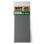 AK Interactive Wet Sandpaper 2500 Grit 3 units