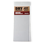 AK Interactive Dry Sandpaper 800 Grit 3 units