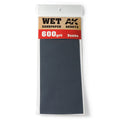 AK Interactive Wet Sandpaper 600 Grit 3 units
