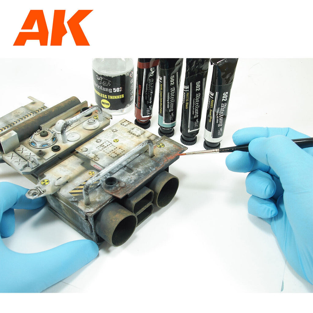 AK Interactive AK9080 Flexible Airbrush Stencil