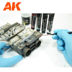 AK Interactive AK9080 Flexible Airbrush Stencil