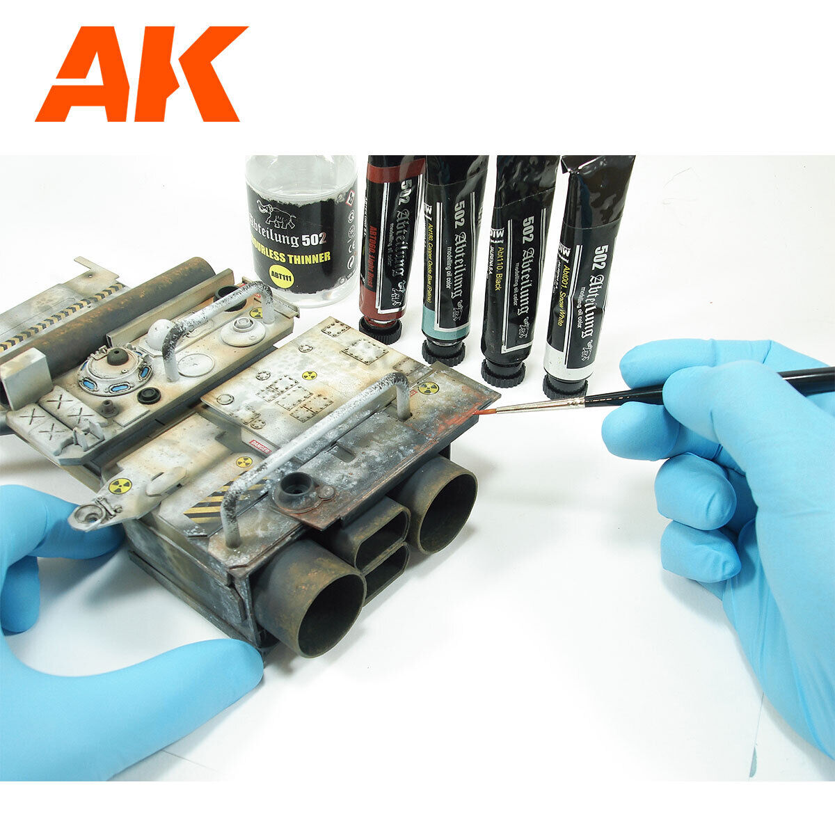 AK Interactive AK9080 Flexible Airbrush Stencil