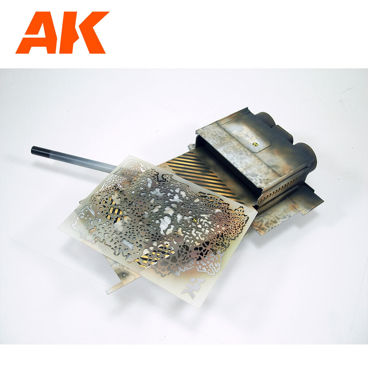 AK Interactive AK9080 Flexible Airbrush Stencil