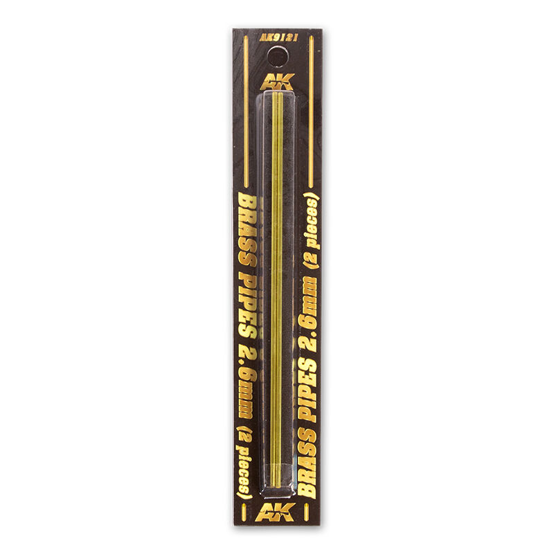 AK Interactive Brass Pipes 26mm 2 Units