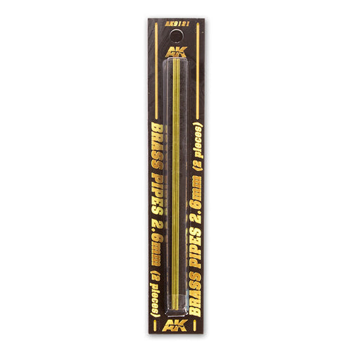 AK Interactive Brass Pipes 26mm 2 Units