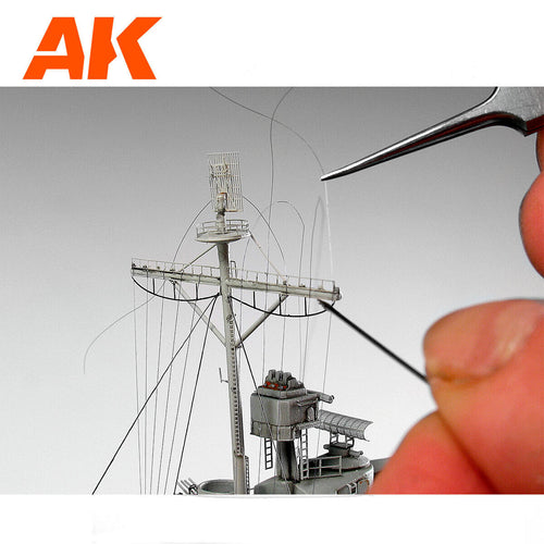 AK Interactive Elastic Rigging Bobbin Mega-Thin (2)