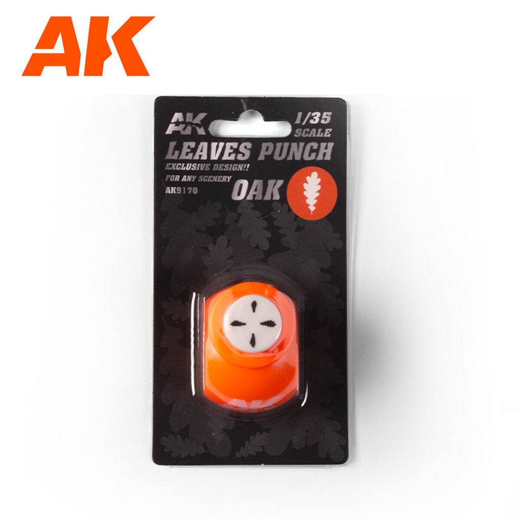 AK Interactive Leaves Punch Oak (135 / 132 / 54mm) (2)