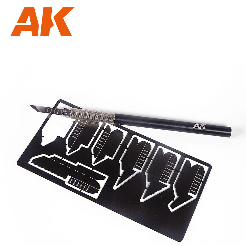 AK Interactive Photo Etched Saw Set (2)