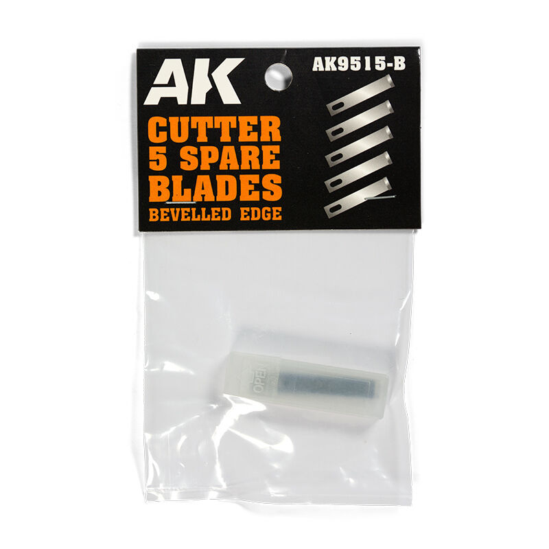 AK Interactive AK9515-B Bevelled Edge Replacement Blades