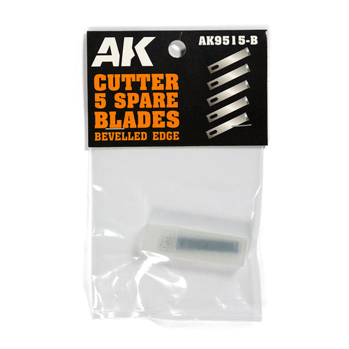 AK Interactive AK9515-B Bevelled Edge Replacement Blades