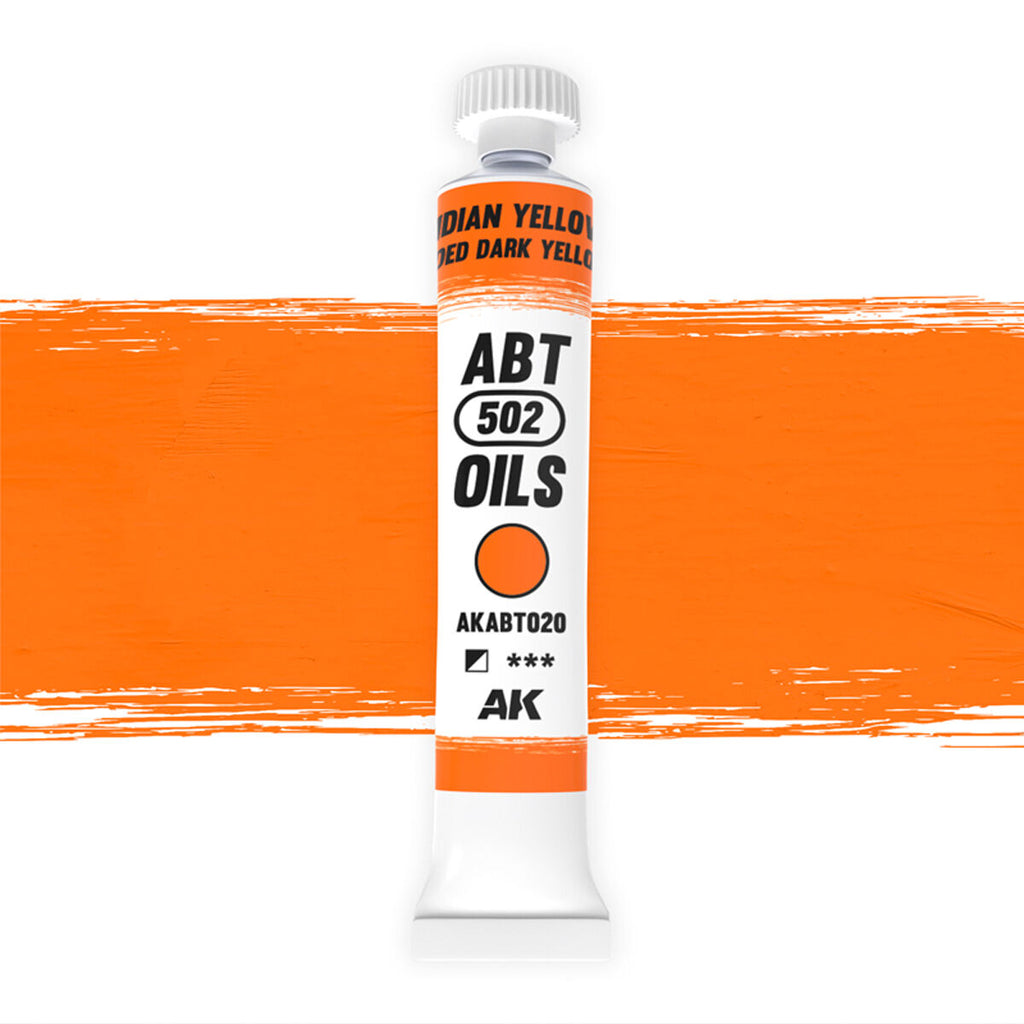 AK Interactive ABT 502 Indian Yellow / Faded Dark Yellow 20ml Oil Paint