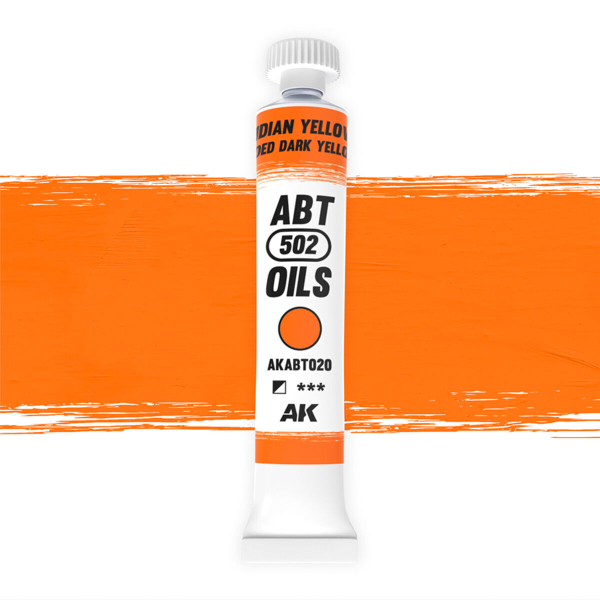 AK Interactive ABT 502 Indian Yellow / Faded Dark Yellow 20ml Oil Paint