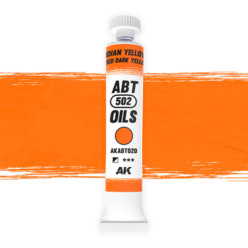 AK Interactive ABT 502 Indian Yellow / Faded Dark Yellow 20ml Oil Paint