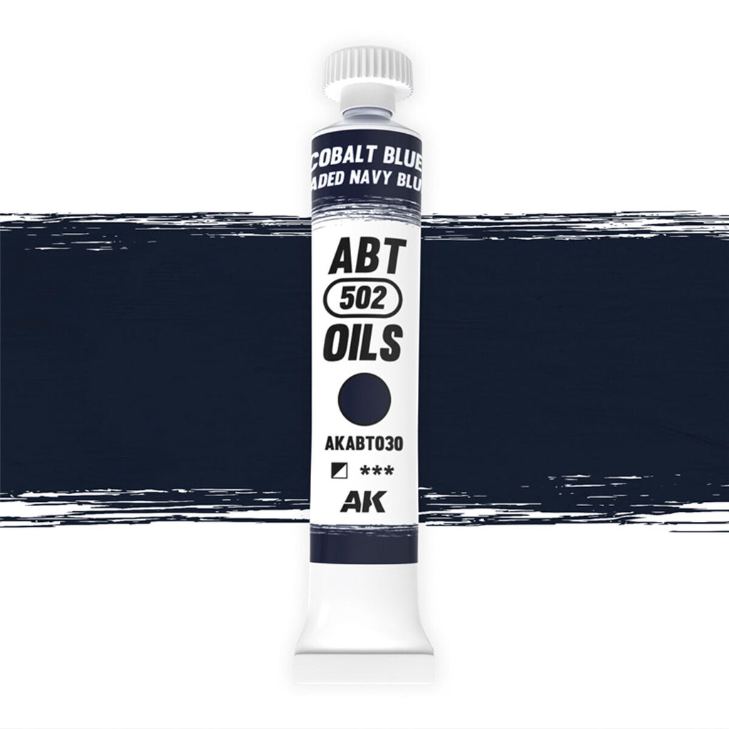 AK Interactive ABT 502 Cobalt Blue / Faded Navy Blue 20ml Oil Paint