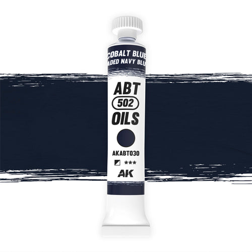 AK Interactive ABT 502 Cobalt Blue / Faded Navy Blue 20ml Oil Paint