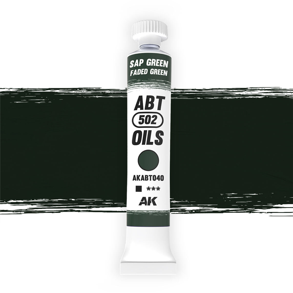 AK Interactive ABT 502 Sap Green / Faded Green 20ml Oil Paint