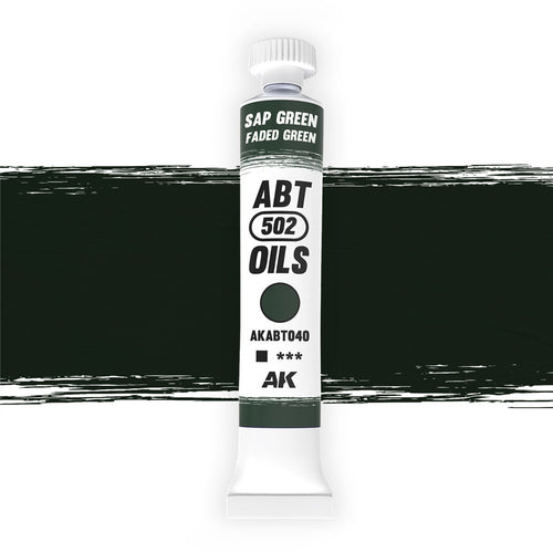 AK Interactive ABT 502 Sap Green / Faded Green 20ml Oil Paint