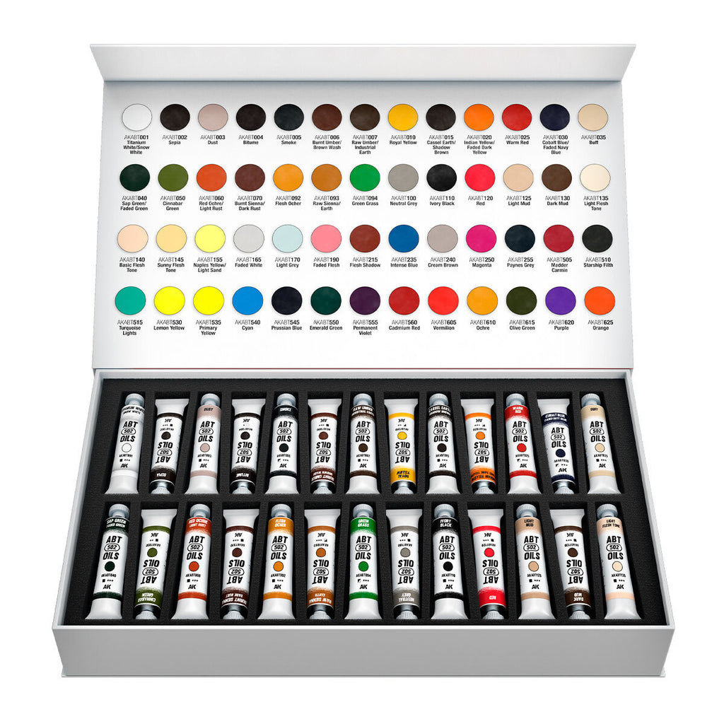 AK Interactive ABT 502 Special Box Full Range (52 Colours x 20ml) (2)