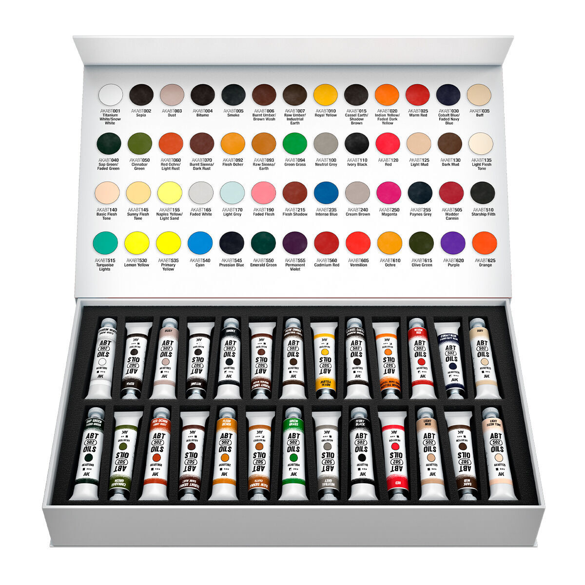 AK Interactive ABT 502 Special Box Full Range (52 Colours x 20ml) (2)