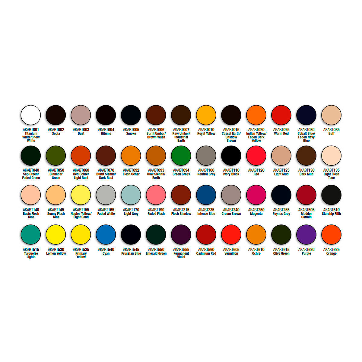 AK Interactive ABT 502 Special Box Full Range (52 Colours x 20ml) (3)